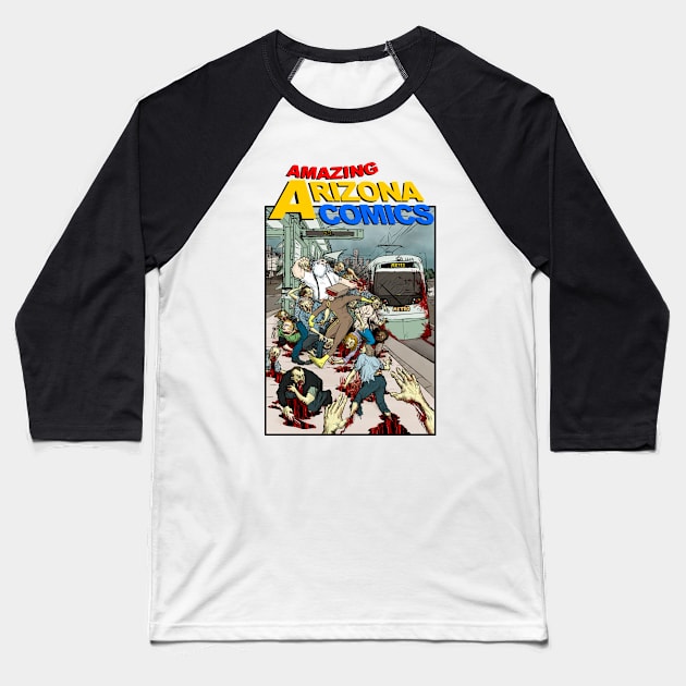 Amazing Arizona Comics Baseball T-Shirt by th3vasic